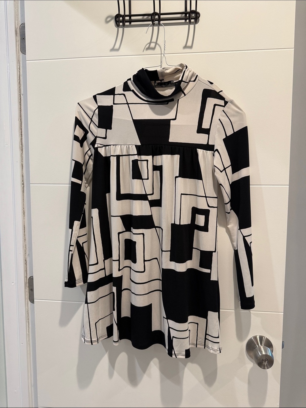 Mock turtle neck top/mini